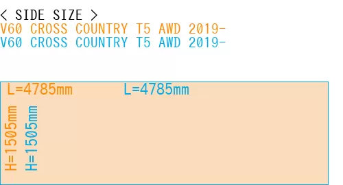 #V60 CROSS COUNTRY T5 AWD 2019- + V60 CROSS COUNTRY T5 AWD 2019-